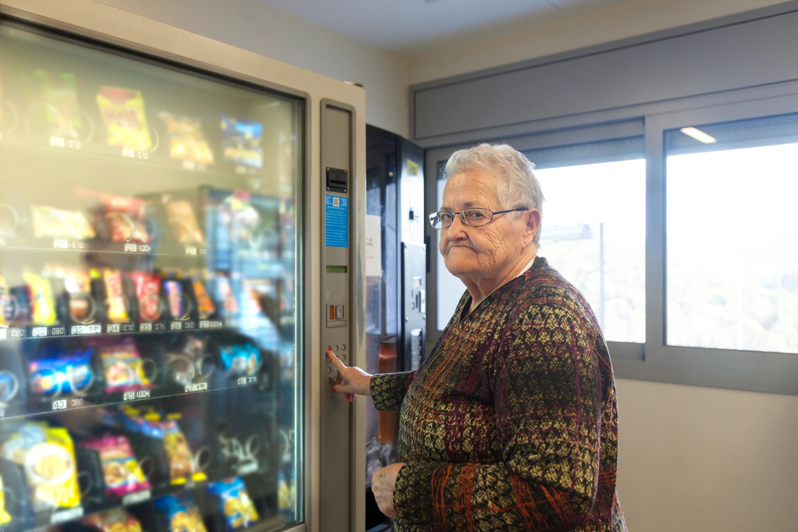 healthy snack vending machine