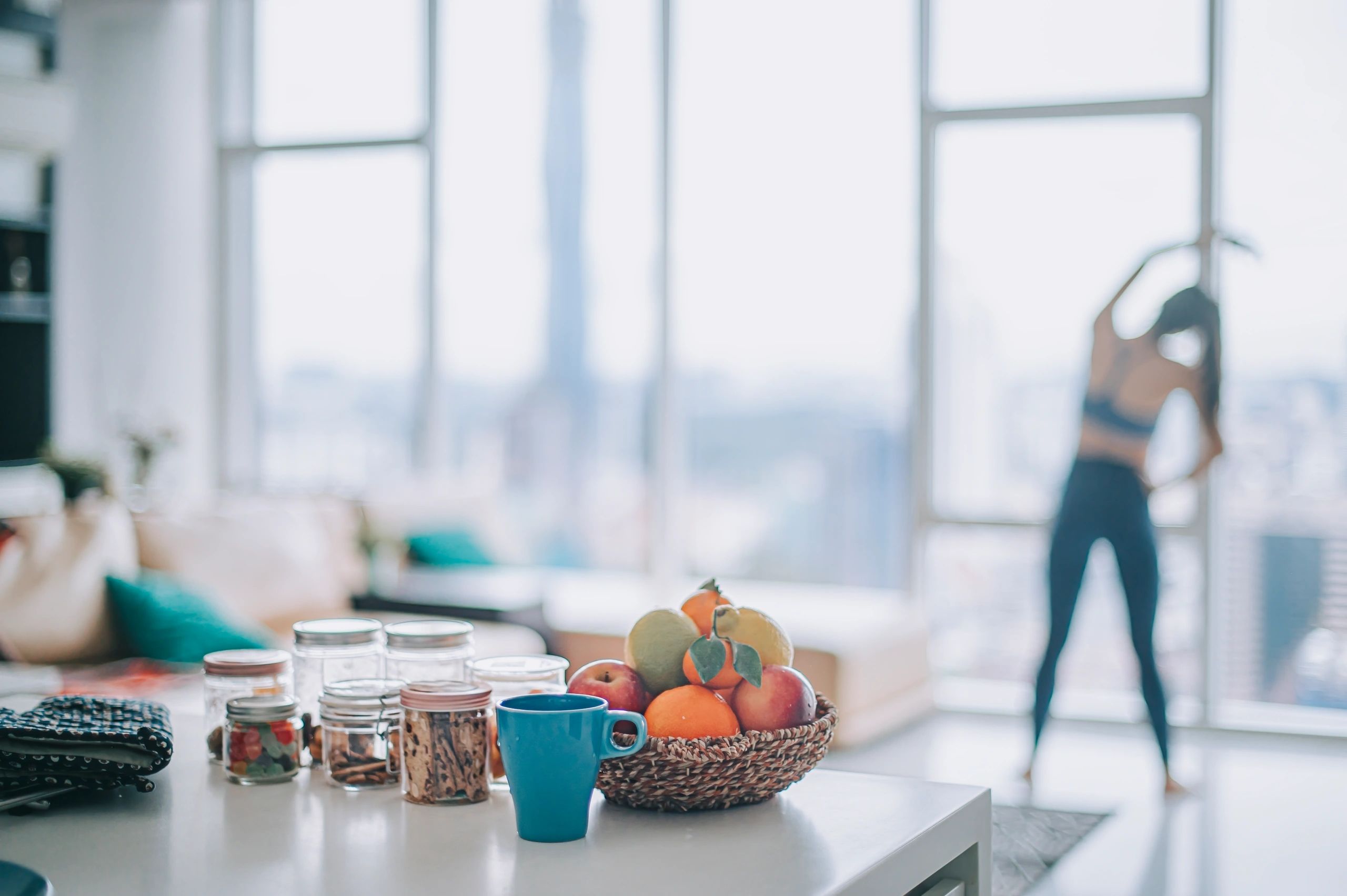 office breakroom healthy snacks